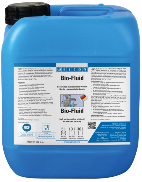 Olej mineralny Bio-Fluid 5l, 15600005 WEICON