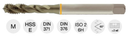 Gwintownik maszynowy M10 do otworów nieprzelotowych DIN 371, niepowlekane; 42 14404 168 Forum