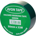 Taśma zielona ostrzegawczo-oznaczeniowa 50mm x 33m AVN9644050E Avon